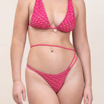 Haut Bianca - Fuchsia Lurex