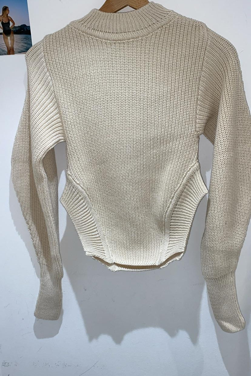 Longsleeve pull EcruS 
