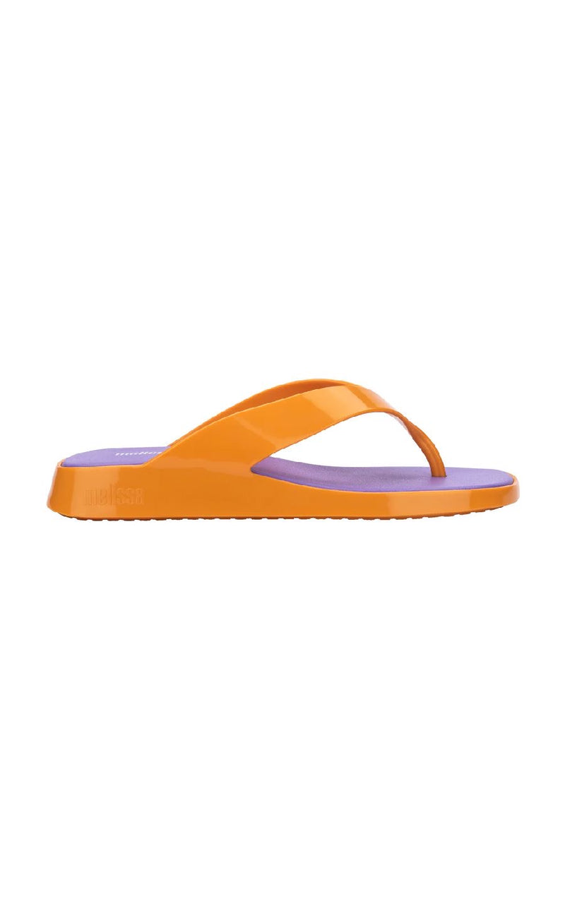 Melissa Brave Flip Flop Ad-Orange/Lilac