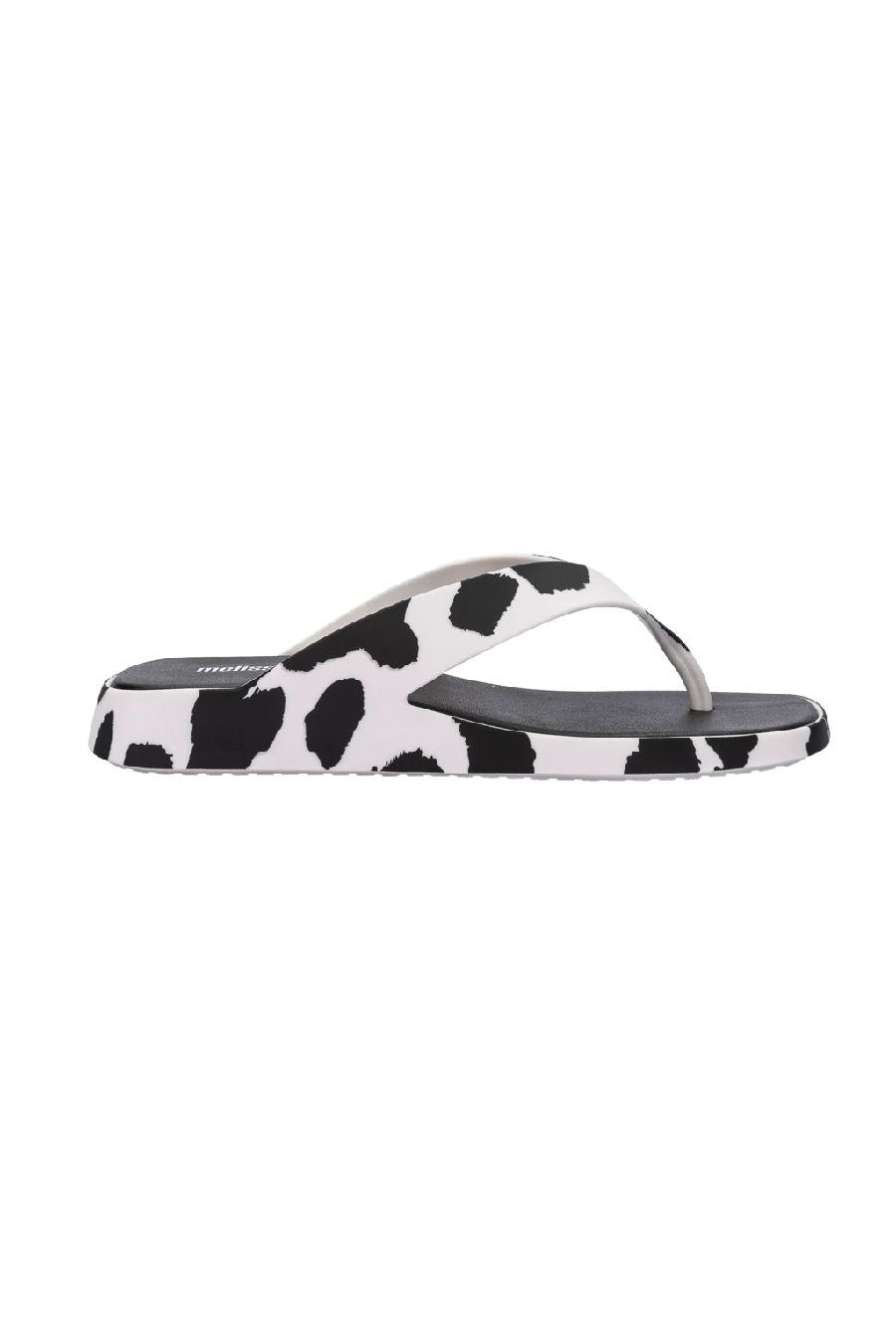 Melissa Brave Flip Flop Ad-White/Black  
