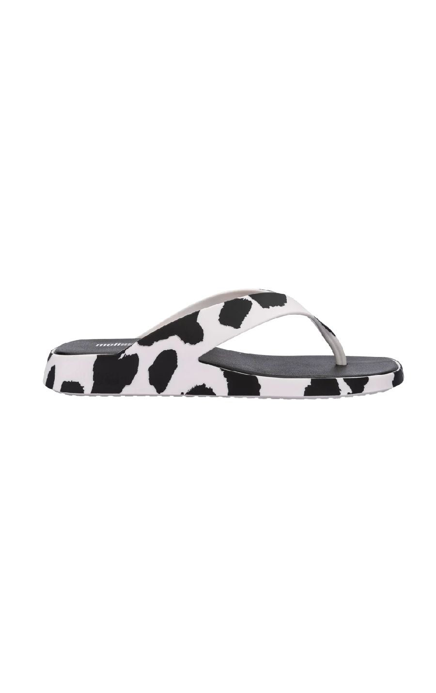 Melissa Brave Flip Flop Ad-White/Black  