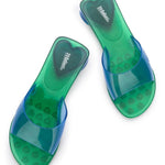 Melissa The Real Jelly Kim Ad - Green/Blue  
