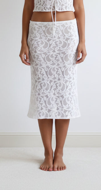 Jupe Clo Blanche