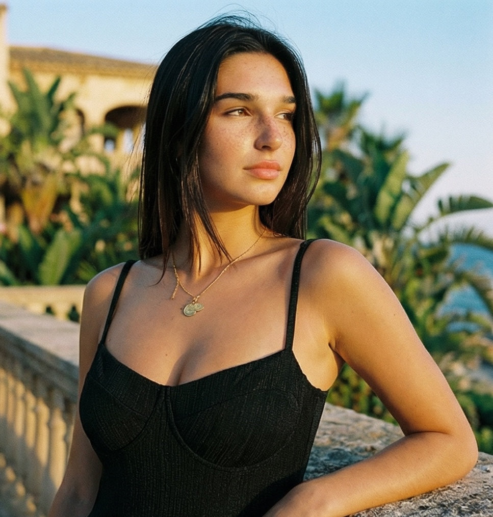 San Remo - Noir Jacquard