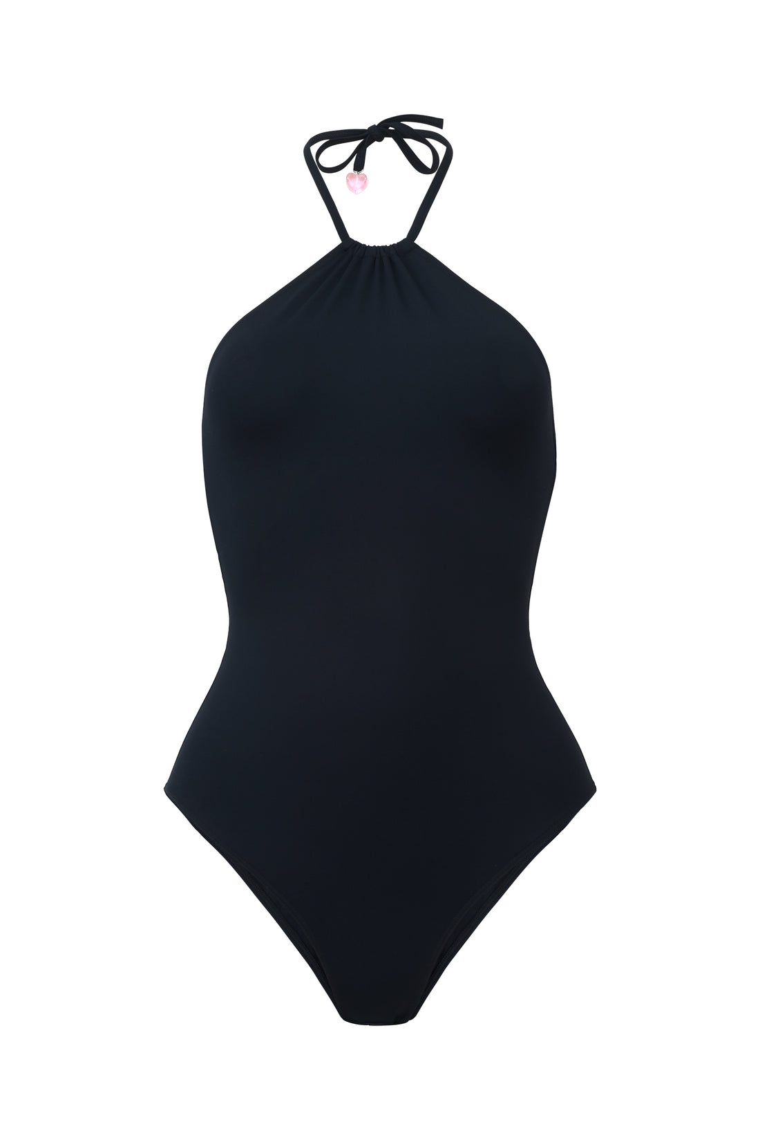 Photo détourée sur fond blanc du maillot de bain une pièce Boracay noir