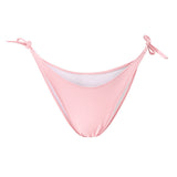 Photo détourée sur fond blanc du bas de maillot de bain Monterosso rose blush